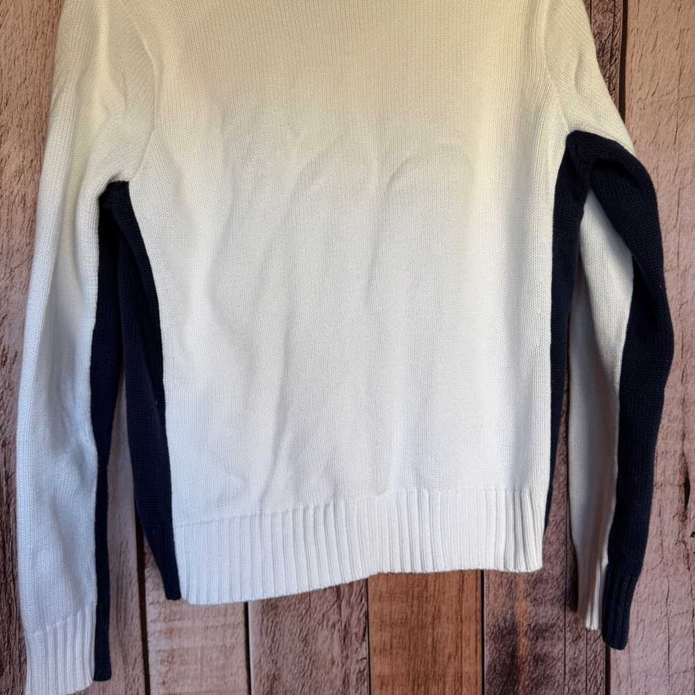 Ralph Lauren US Open Zip Knit Cardigan Sweater Preppy Tennis Tenniscore Size XL - Picture 6 of 10